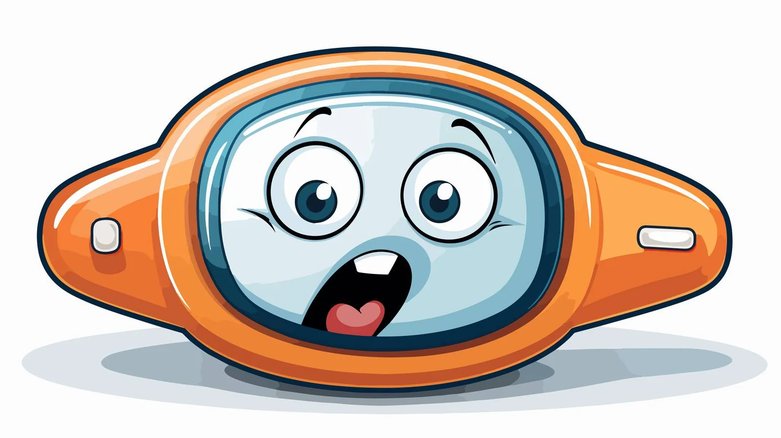 Cute Cartoon Fast Forward Sticker — free download from Dotvec