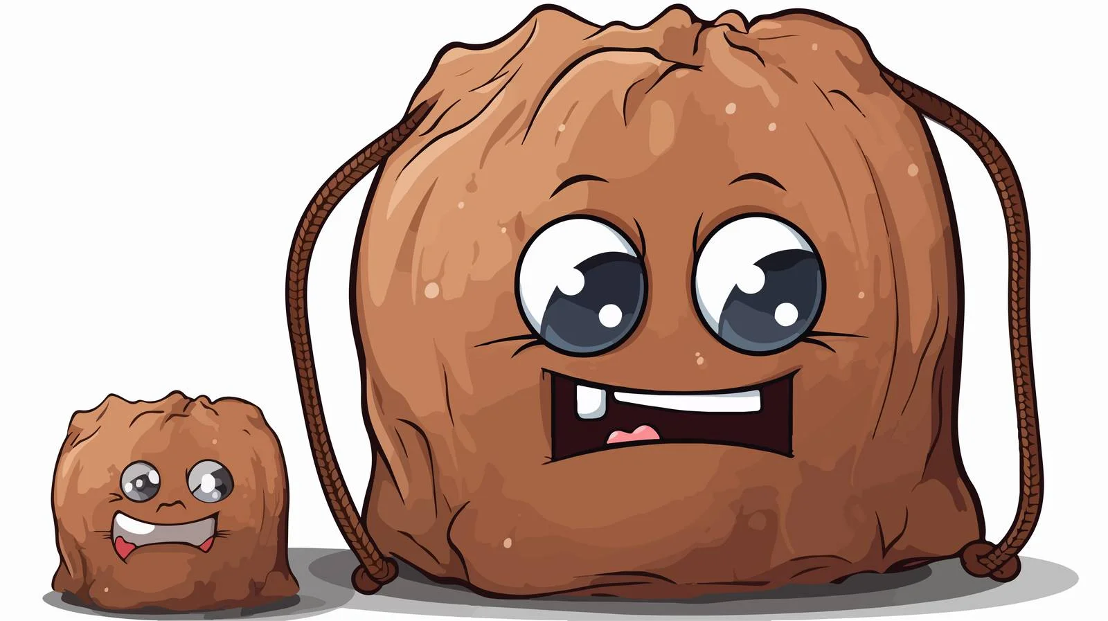 Cartoon Sack Sticker — free download from Dotvec