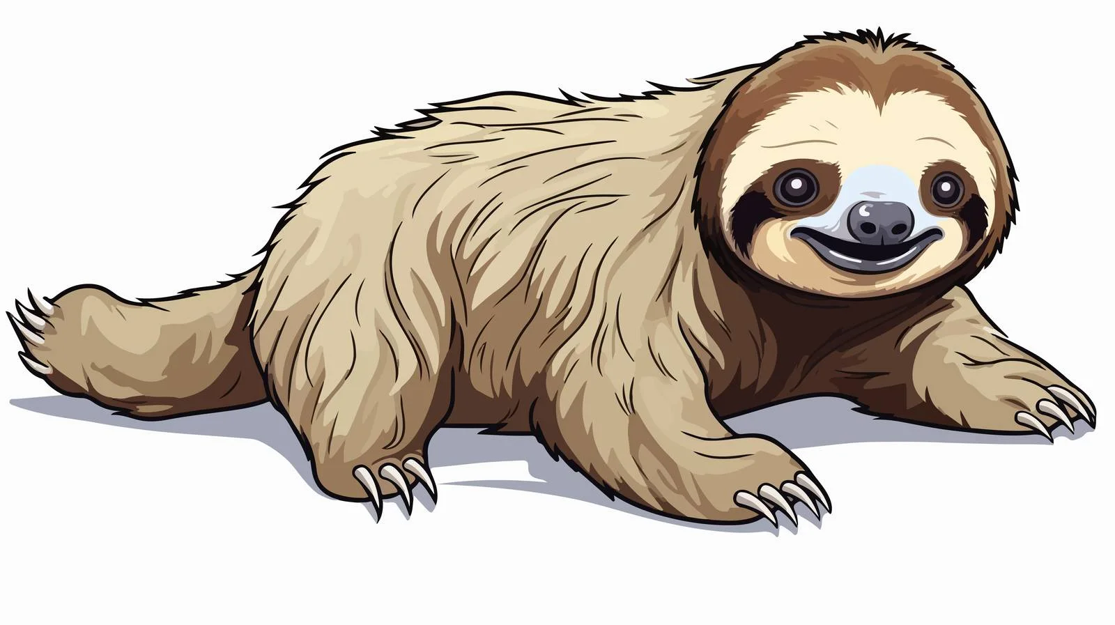 Quirky Cartoon Sticker — free download from Dotvec