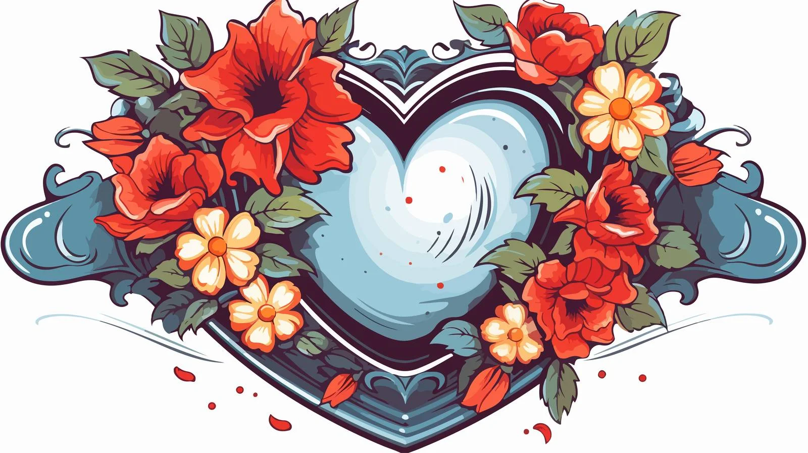 Vintage Tattoo Sticker Art — free download from Dotvec