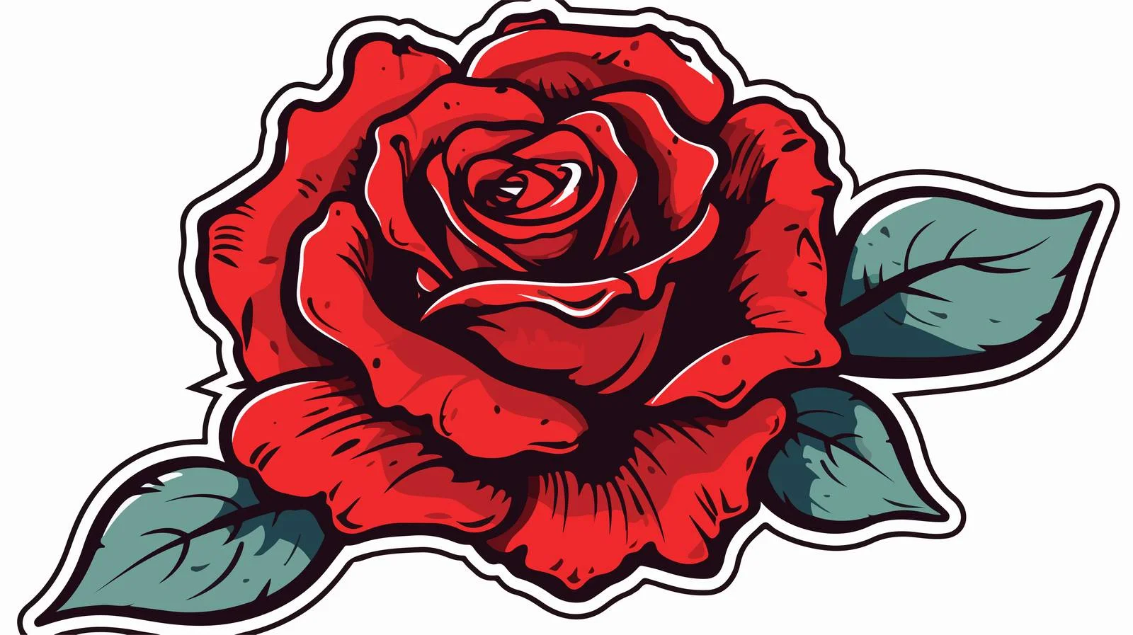 Vintage Traditional Style Tattoo Sticker — free download from Dotvec