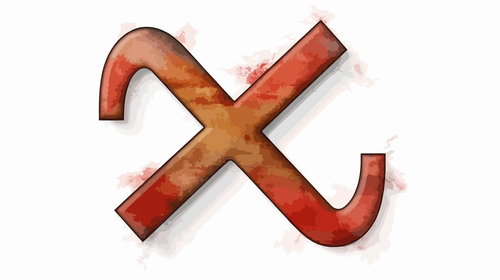 Distressed Addition Symbol Vector Illustration — free download from Dotvec