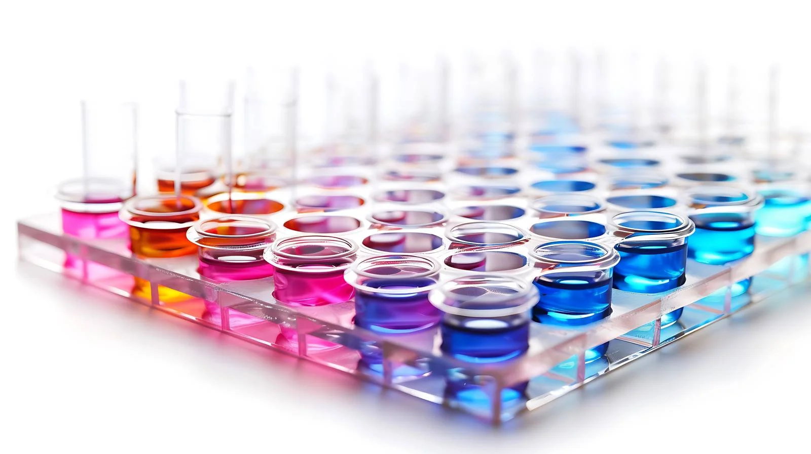 DNA Research Samples in Multi-Well Plate — free download from Dotvec