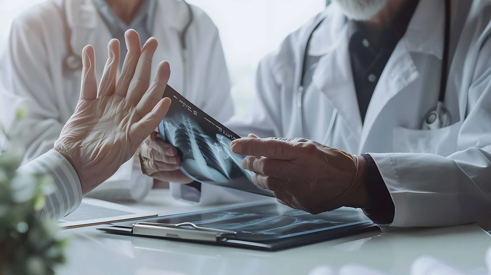 Medical Consultation X-ray Hand Injury — free download from Dotvec