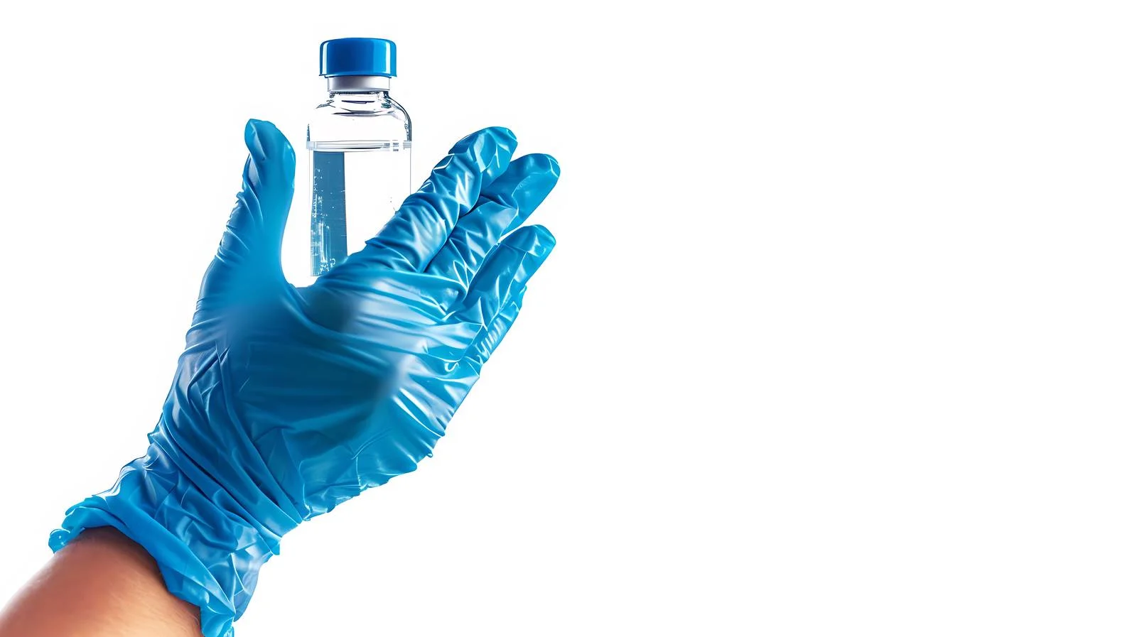 Medical Professional Holding Glass Vial — free download from Dotvec