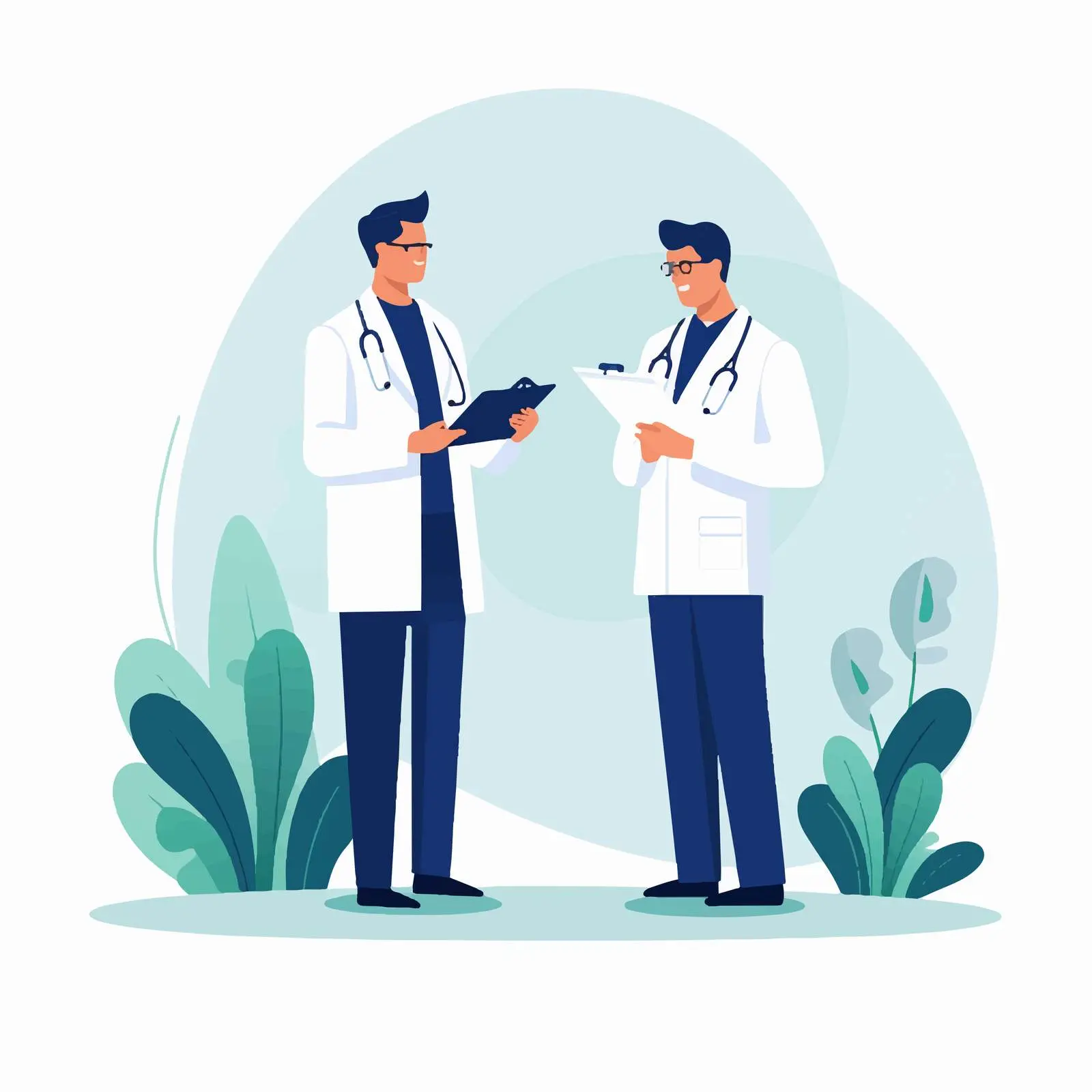 Doctor Consults with Patient in Therapy Session — free download from Dotvec