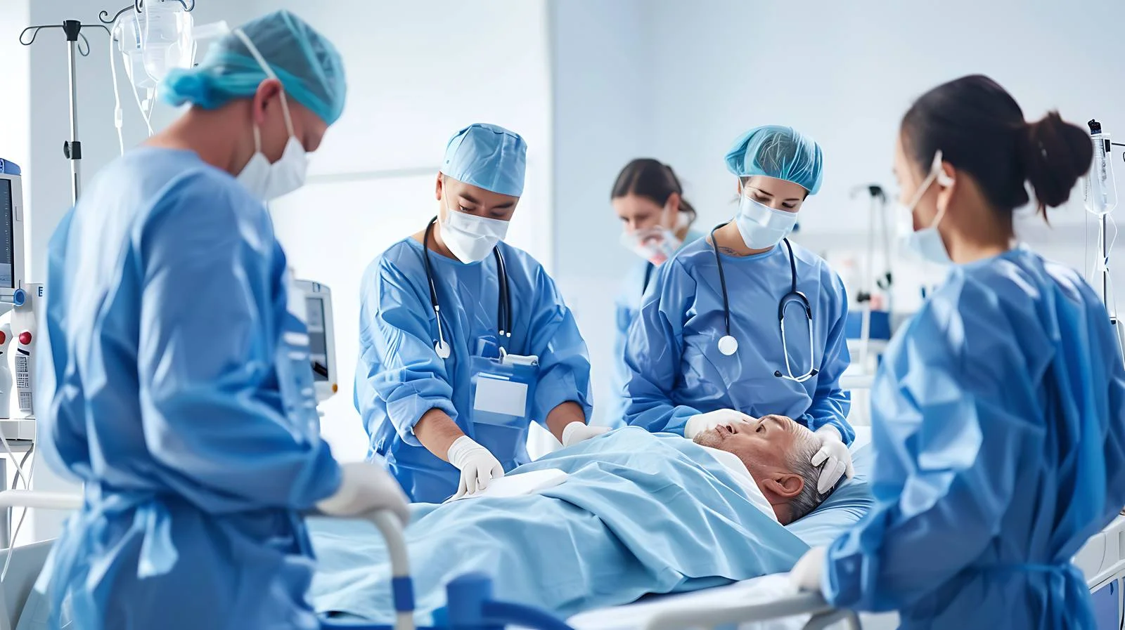 Emergency Care Unit Medical Team — free download from Dotvec