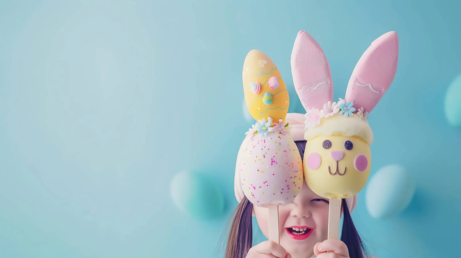 Colorful Doll Holding Popsicle Ice Cream — free download from Dotvec