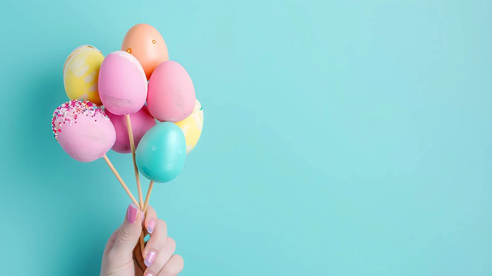 Colorful Doll Holding Popsicle Ice Cream — free download from Dotvec