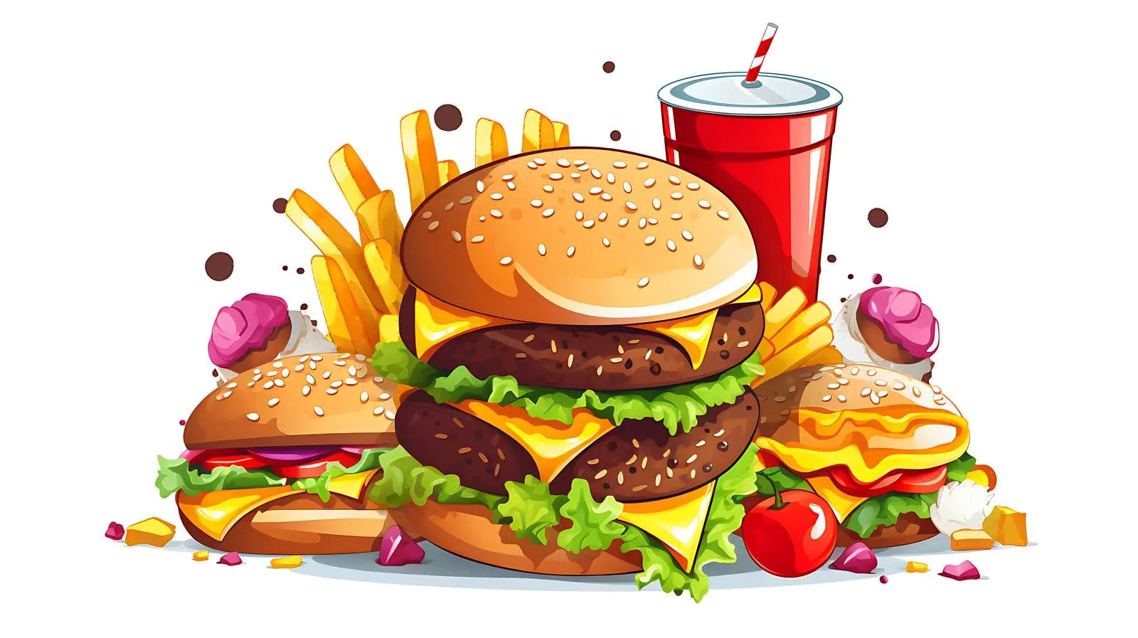 Healthy Eating Awareness Poster Design — free download from Dotvec