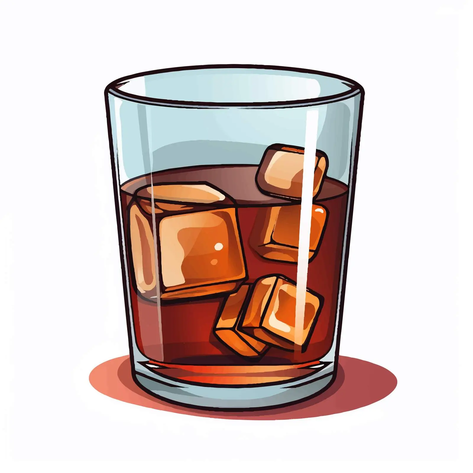 Cartoon Don't Drink Symbol Vector Illustration – free caution image from Dotvec