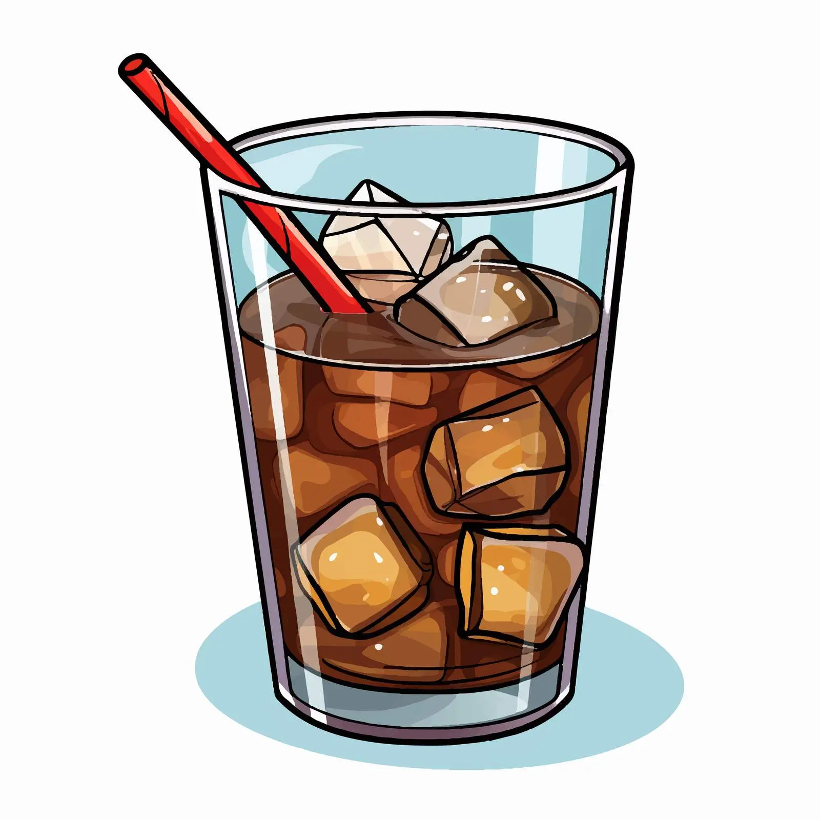 Cartoon Don't Drink Symbol Vector Illustration – free health campaign image from Dotvec