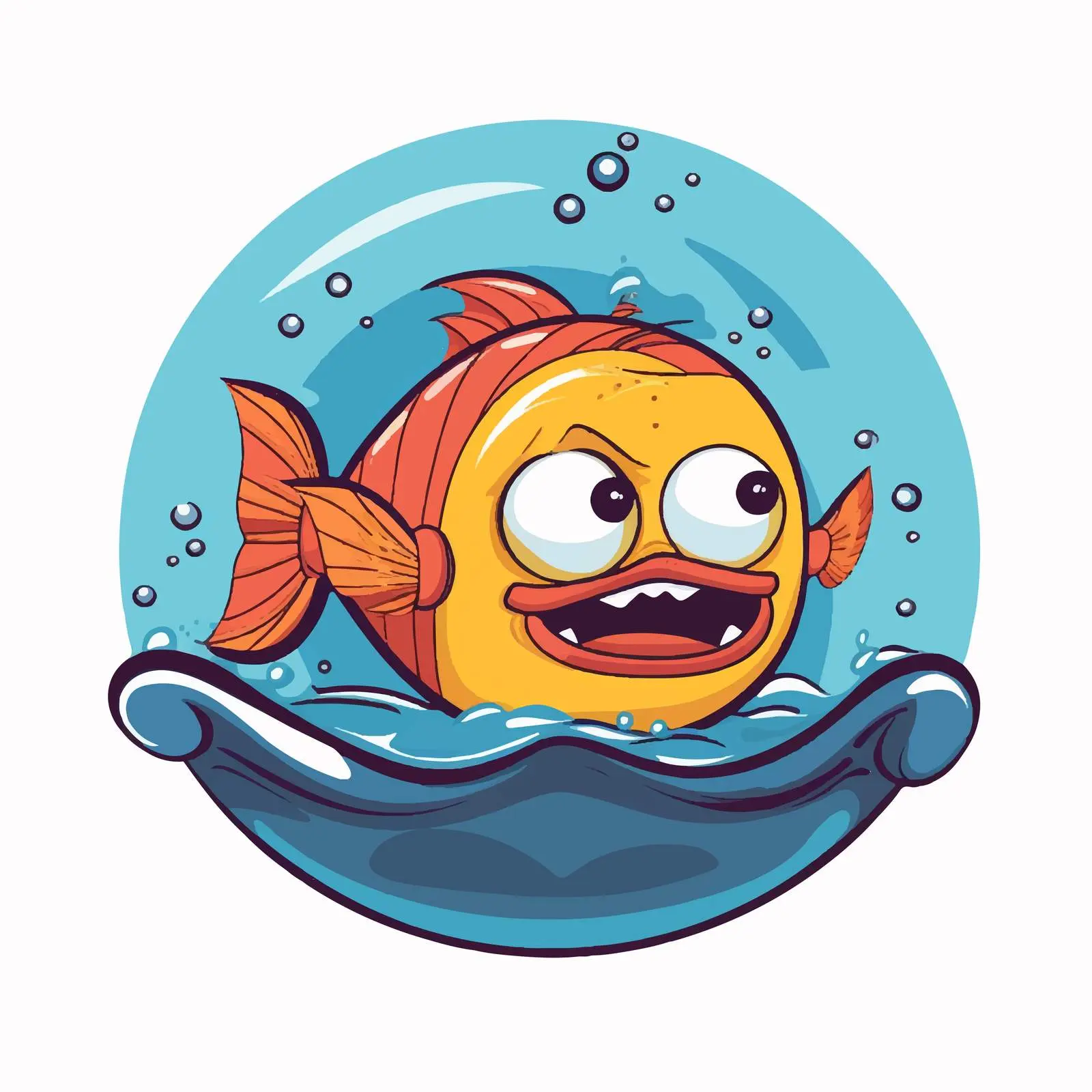 No Swimming Symbol Cartoon Vector Illustration – free warning image from Dotvec