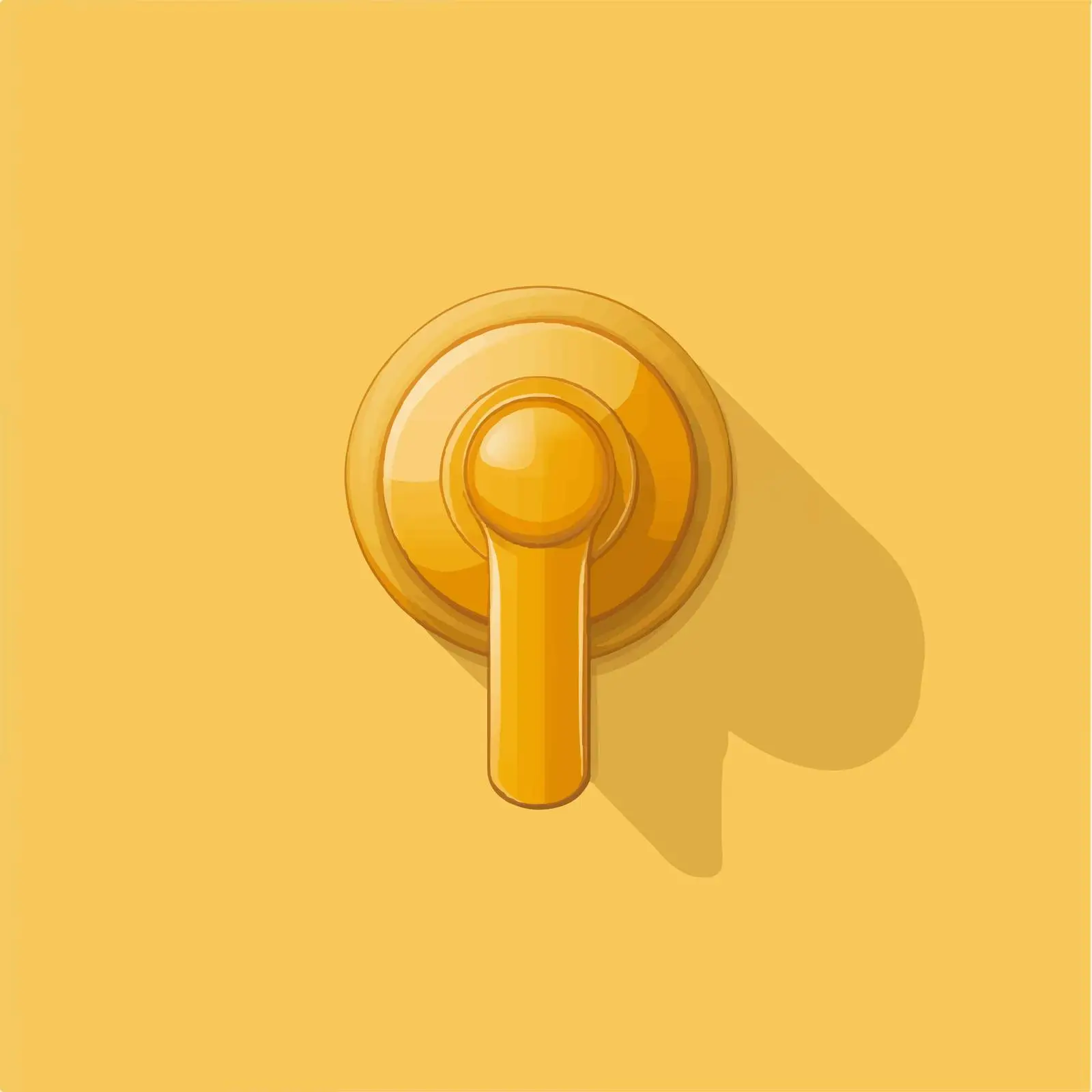 Flat Vector Doorknob Illustration — free download from Dotvec
