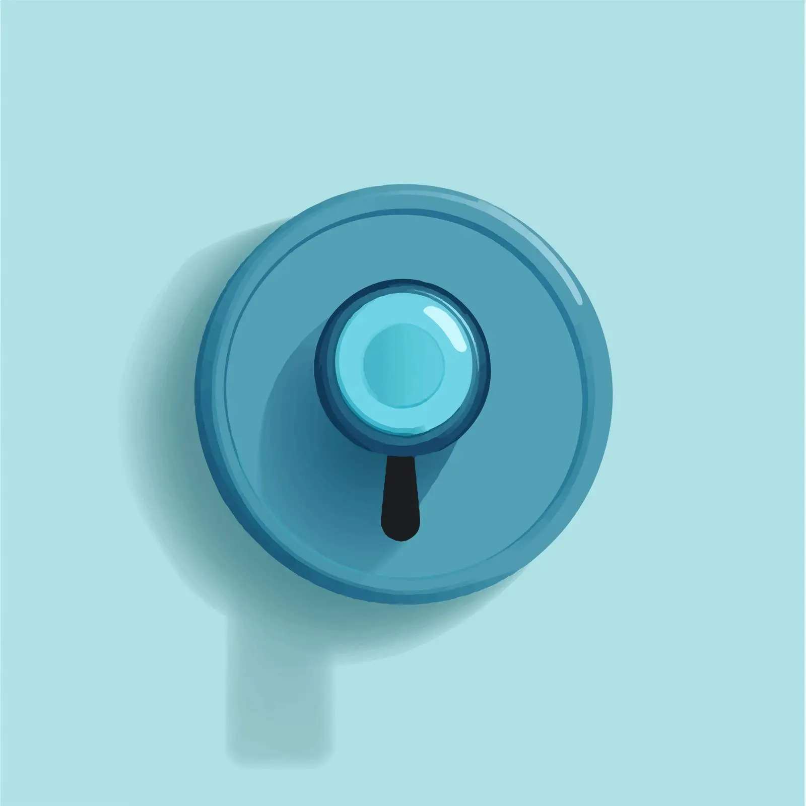 Flat Vector Doorknob Illustration — free download from Dotvec