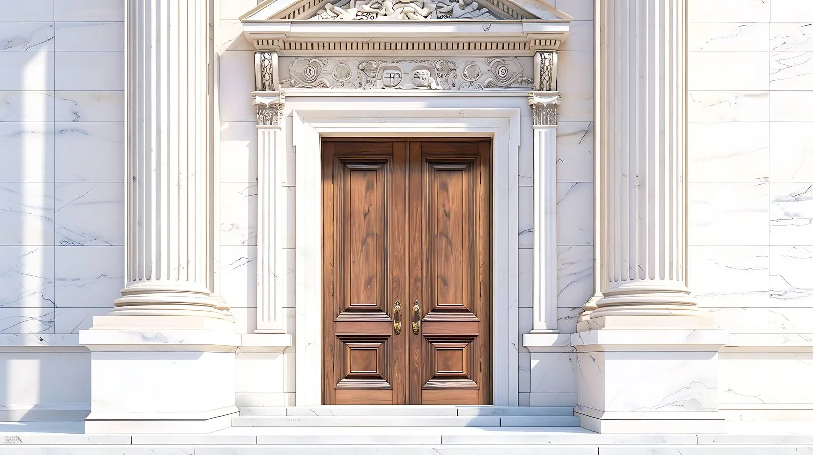 Historic Doors at Washington DC Supreme Court — free download from Dotvec