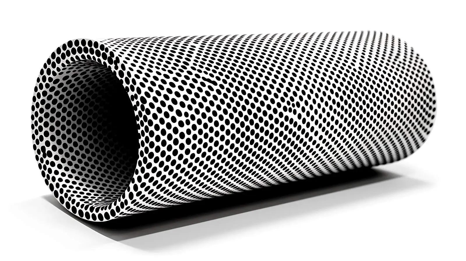 Halftone Roll Icon Vector Art — free download from Dotvec