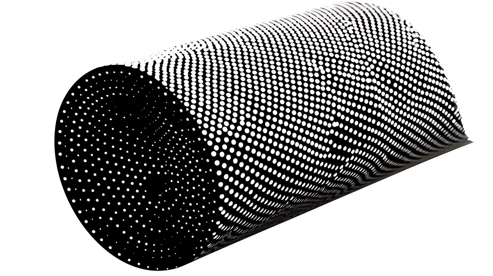 Vector Halftone Script Roll Icon — free download from Dotvec