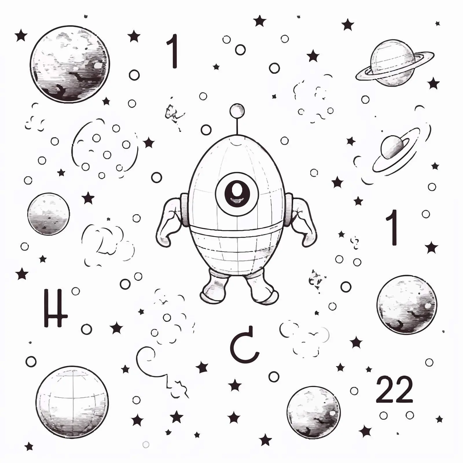 Dot-to-Dot Handwriting Practice for Kids — free download from Dotvec