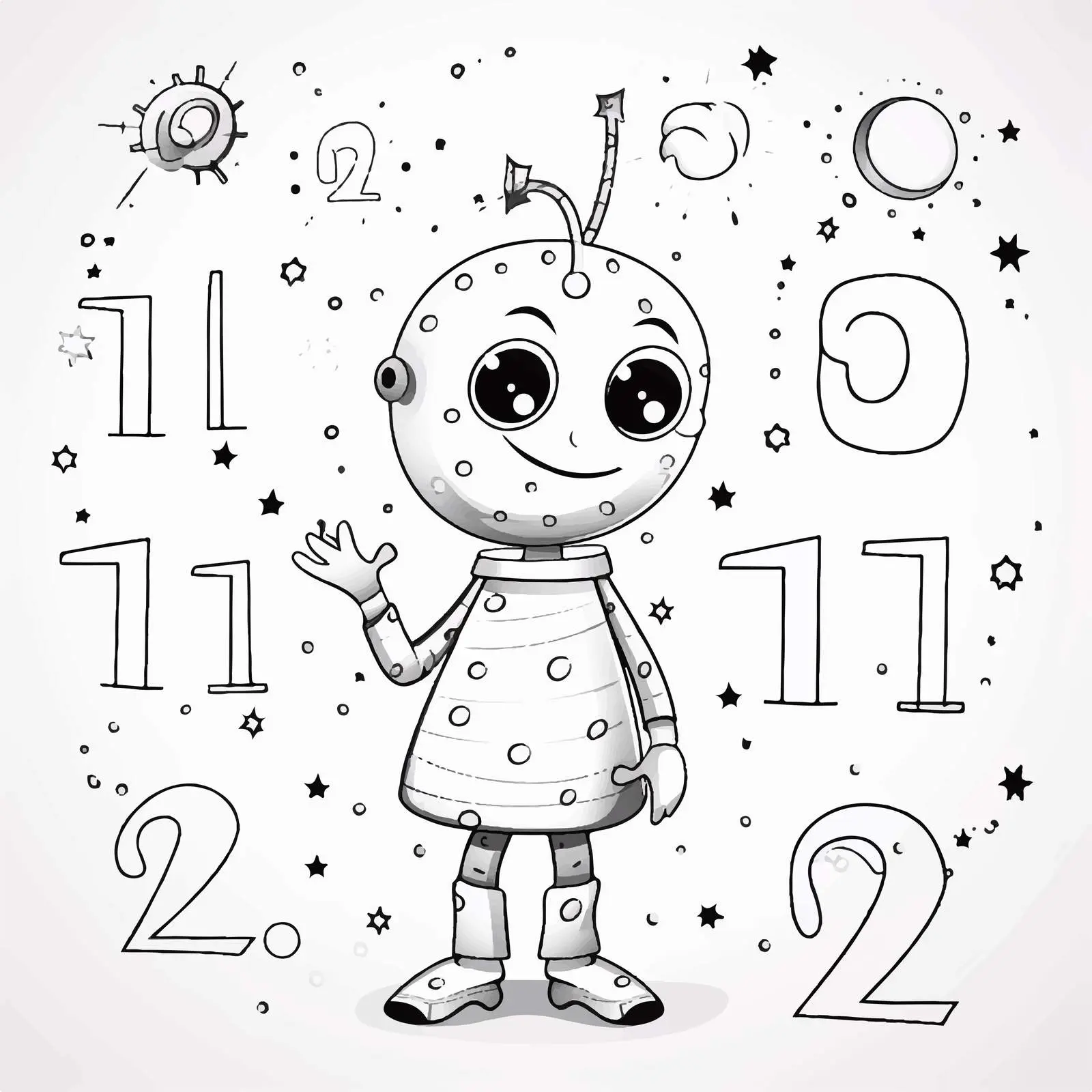 Dot to Dot Handwriting Practice for Kids – free teaching resources image from Dotvec
