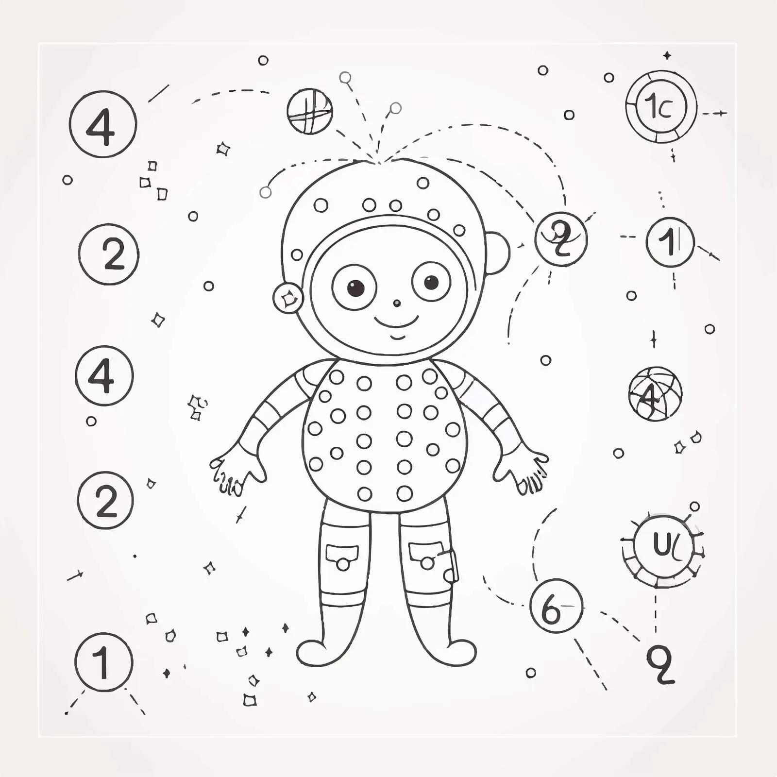 Dot to Dot Handwriting Practice for Kids – free teaching resources image from Dotvec