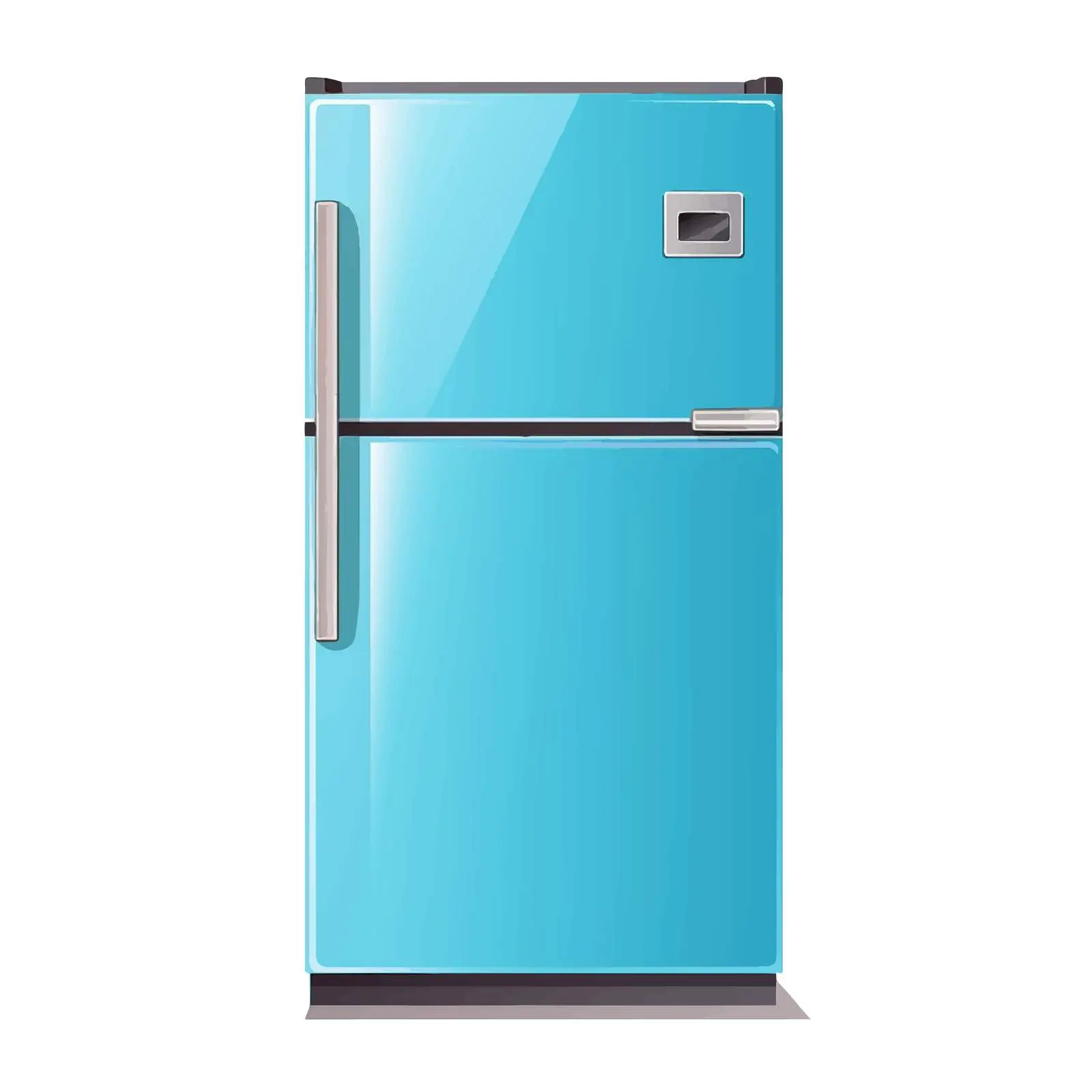Double Door Refrigerator Vector Illustration – free ridge image from Dotvec