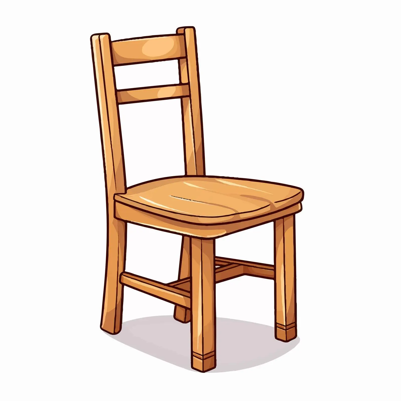 Colorful Chair Illustration for Children's Education – free illustration for teaching image from Dotvec