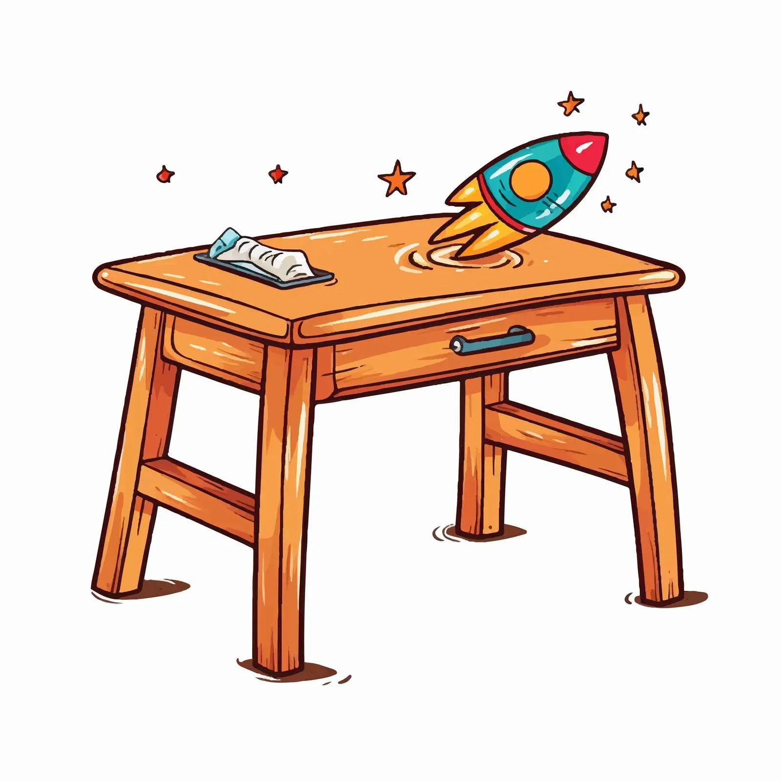 Colorful Table Illustration for Children's Education — free download from Dotvec