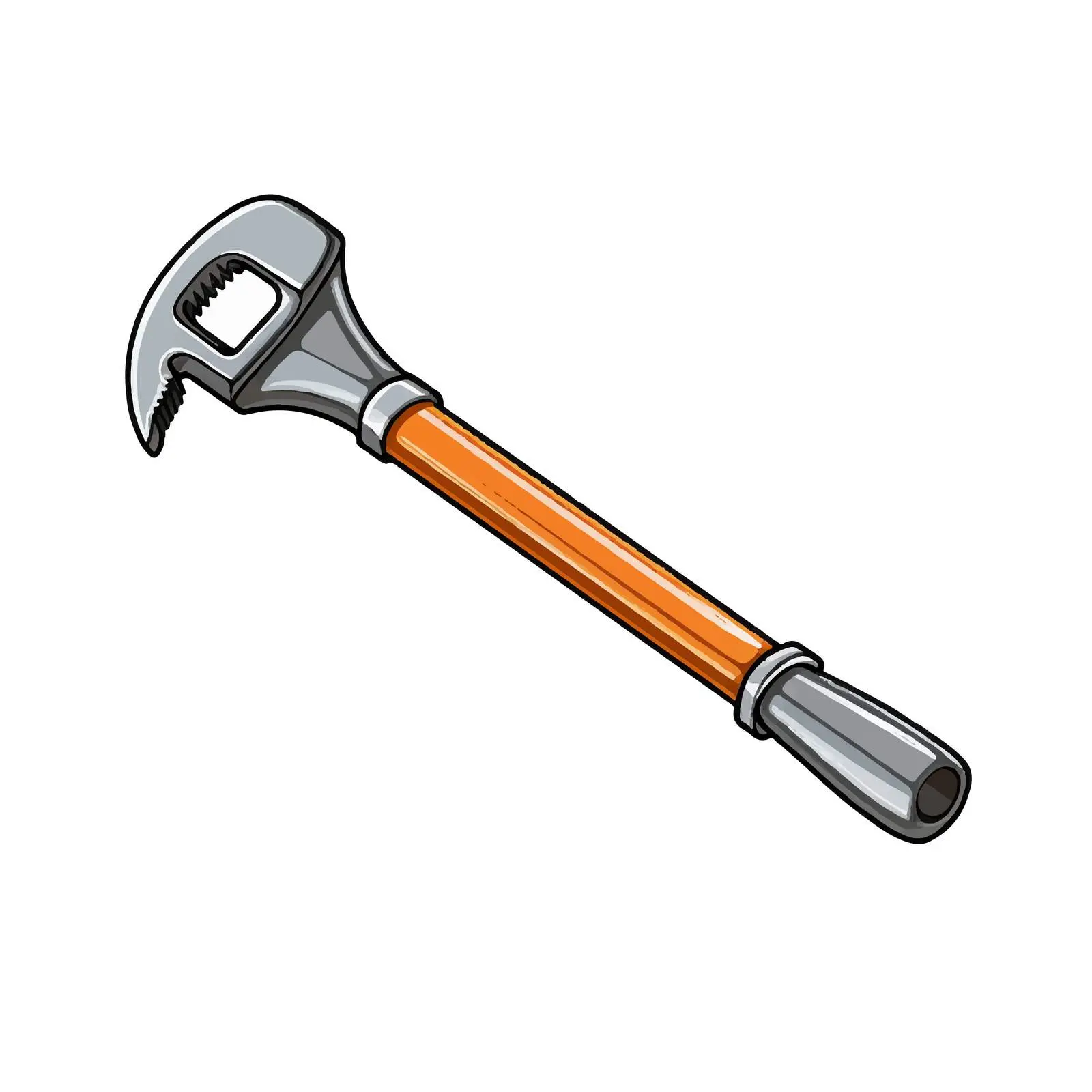 Wrench Illustration for Children's Education — free download from Dotvec