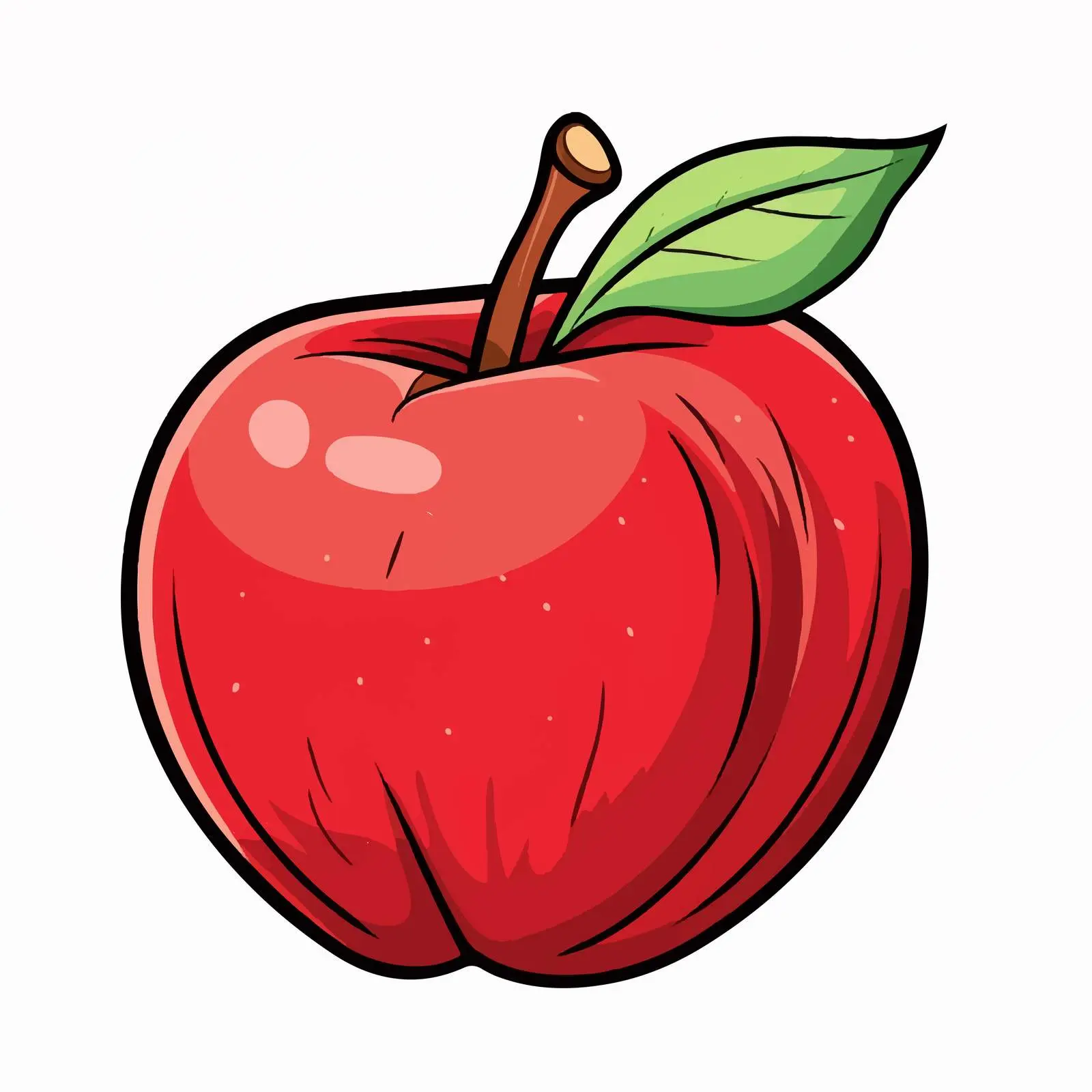 Apple Icon for Children's Education — free download from Dotvec