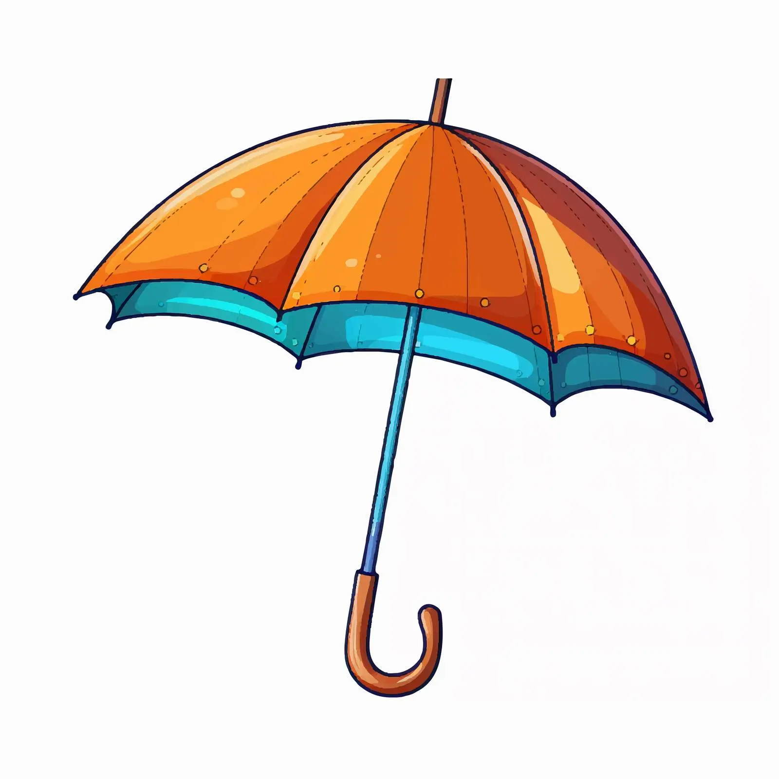 Children's Educational Umbrella Illustration — free download from Dotvec