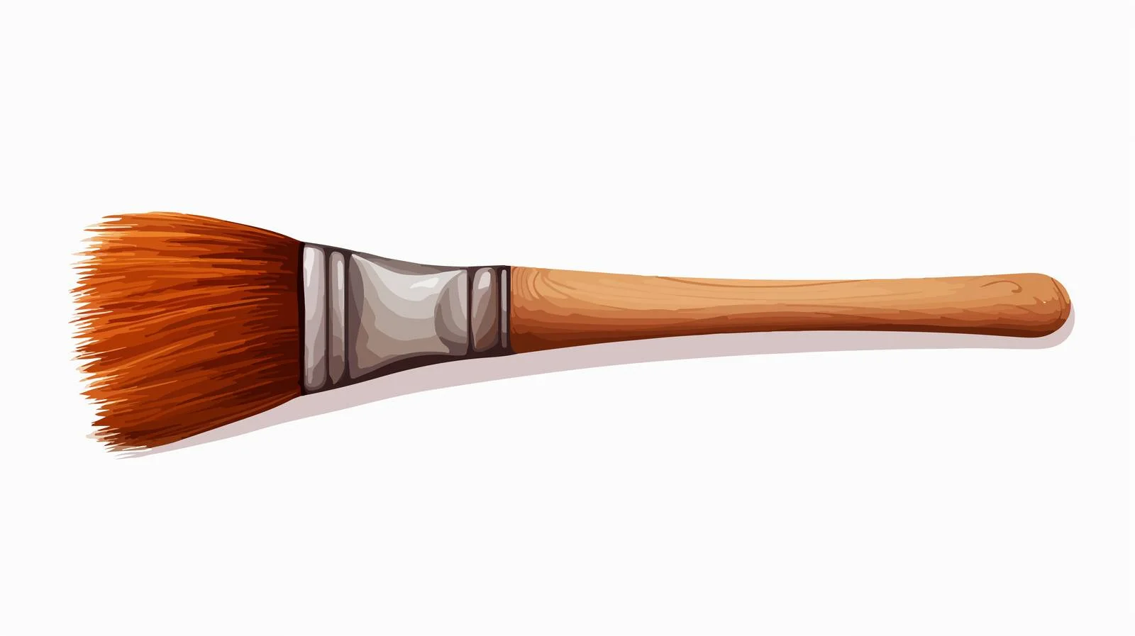 Cartoon Brush Vector Illustration — free download from Dotvec