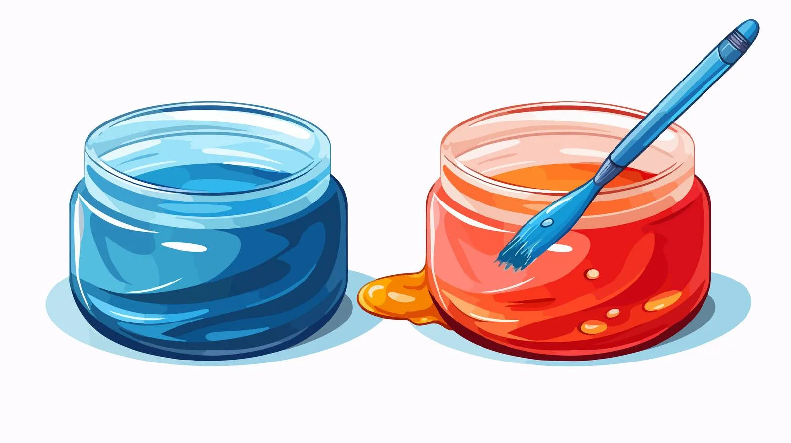 High-Quality Drawing Paint Cart — free download from Dotvec