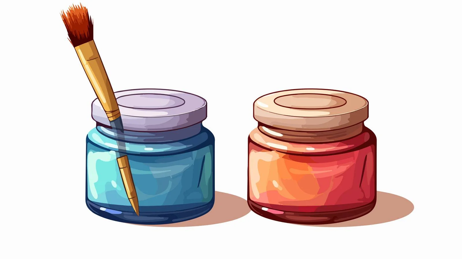 High-Quality Drawing Paint Cart — free download from Dotvec