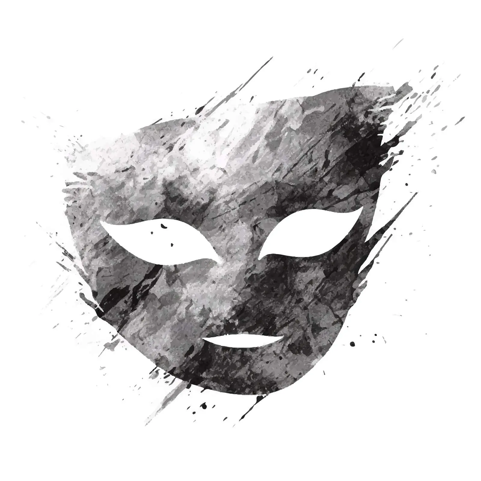 Artistic Gray Grunge Texture Vector Design – free textured vector image from Dotvec