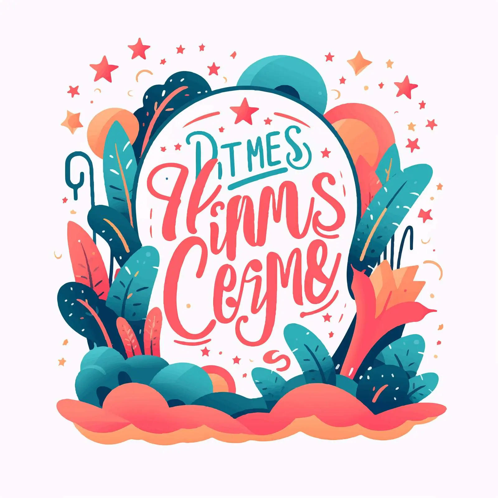 Dreams Can Come True Vector Banner Illustration – free design for posters image from Dotvec