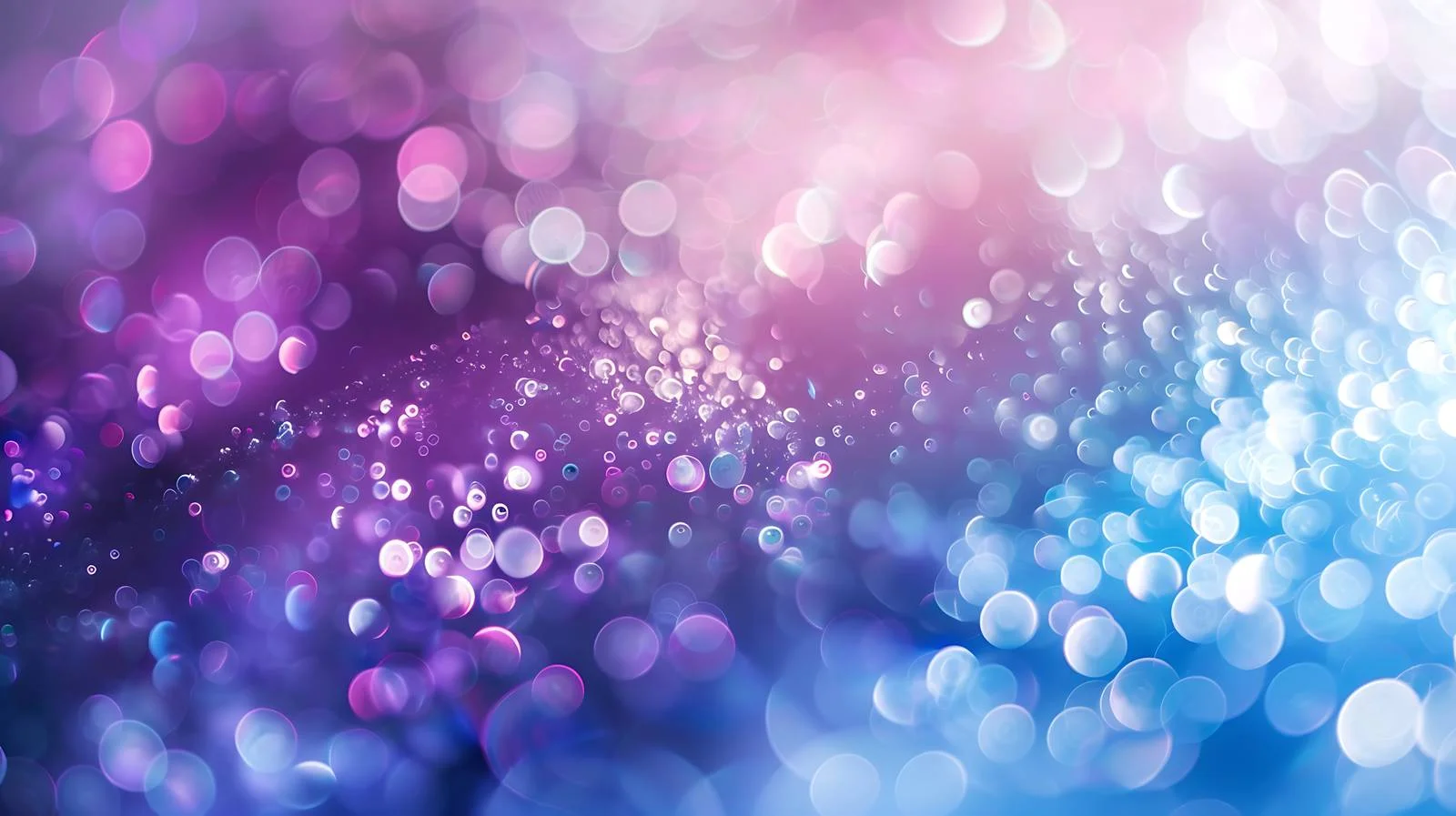 Ethereal Lavender and Blue Bokeh Abstract — free download from Dotvec