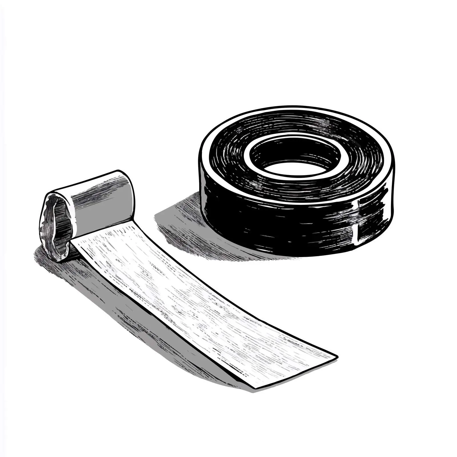 Cartoon Adhesive Tape and Dressing Pad — free download from Dotvec