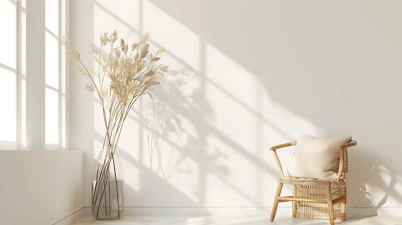 Dried Branches Bouquet in Glass Vase — free download from Dotvec