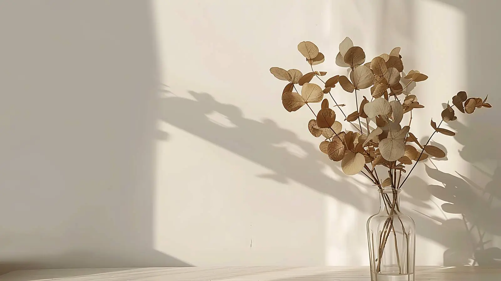 Dried Eucalyptus Leaves Bouquet in Vase — free download from Dotvec