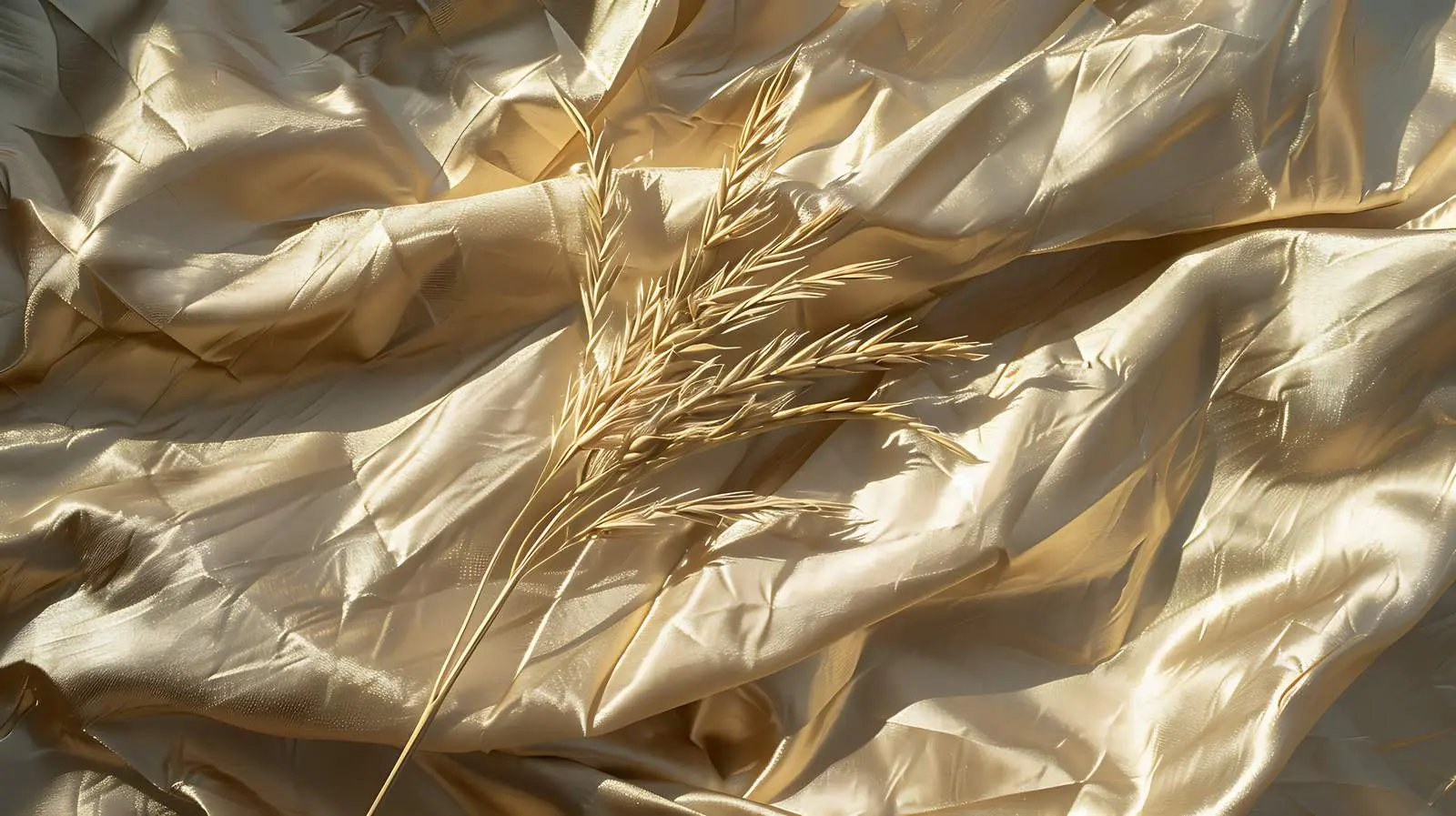 Dried Grass Stem in Soft Sunlight and Shadows – free nature art image from Dotvec