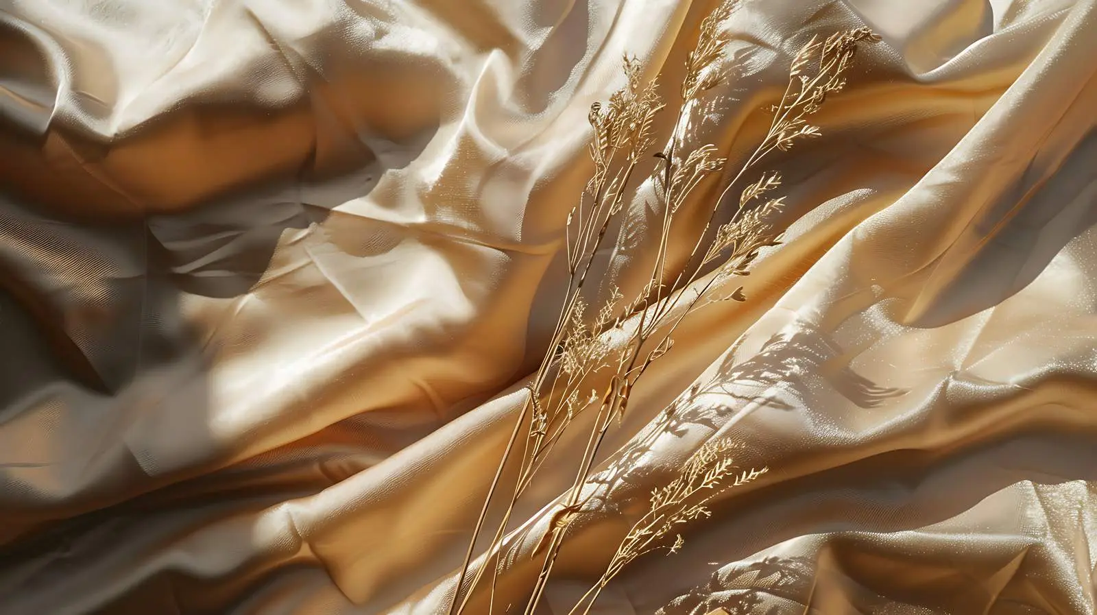 Dried Grass Stem in Soft Sunlight and Shadows — free download from Dotvec