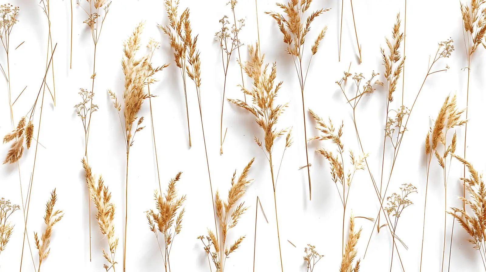 Dried Grass Stems Pattern on Dark Background – free nature art image from Dotvec