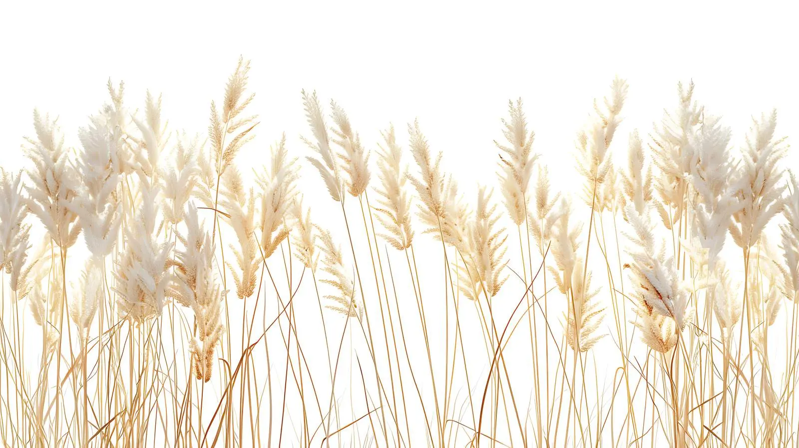 Dried Rabbit Tail Grass and Wheat Ears Arrangement — free download from Dotvec
