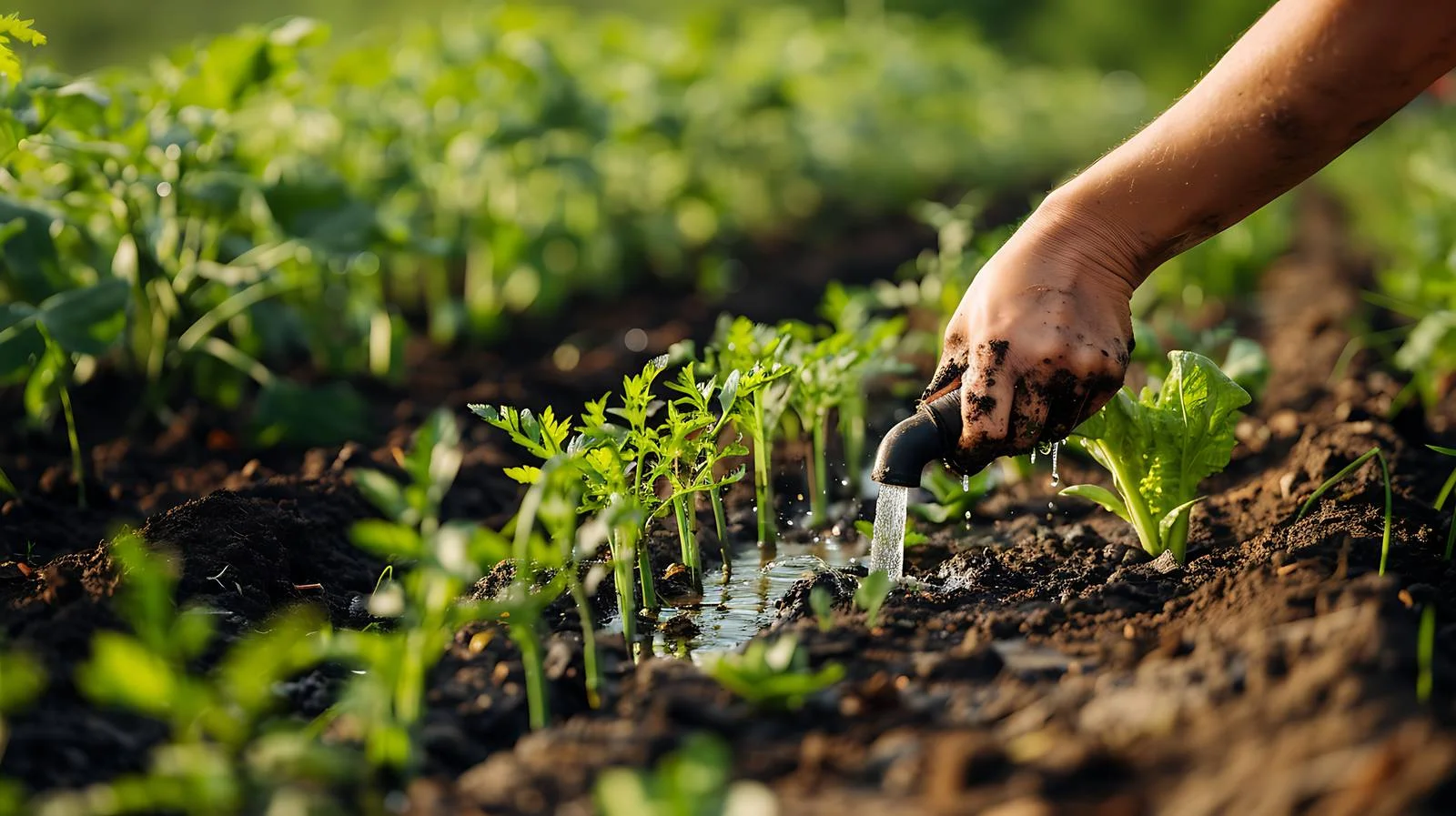 Efficient Water-Saving Drip Irrigation System — free download from Dotvec