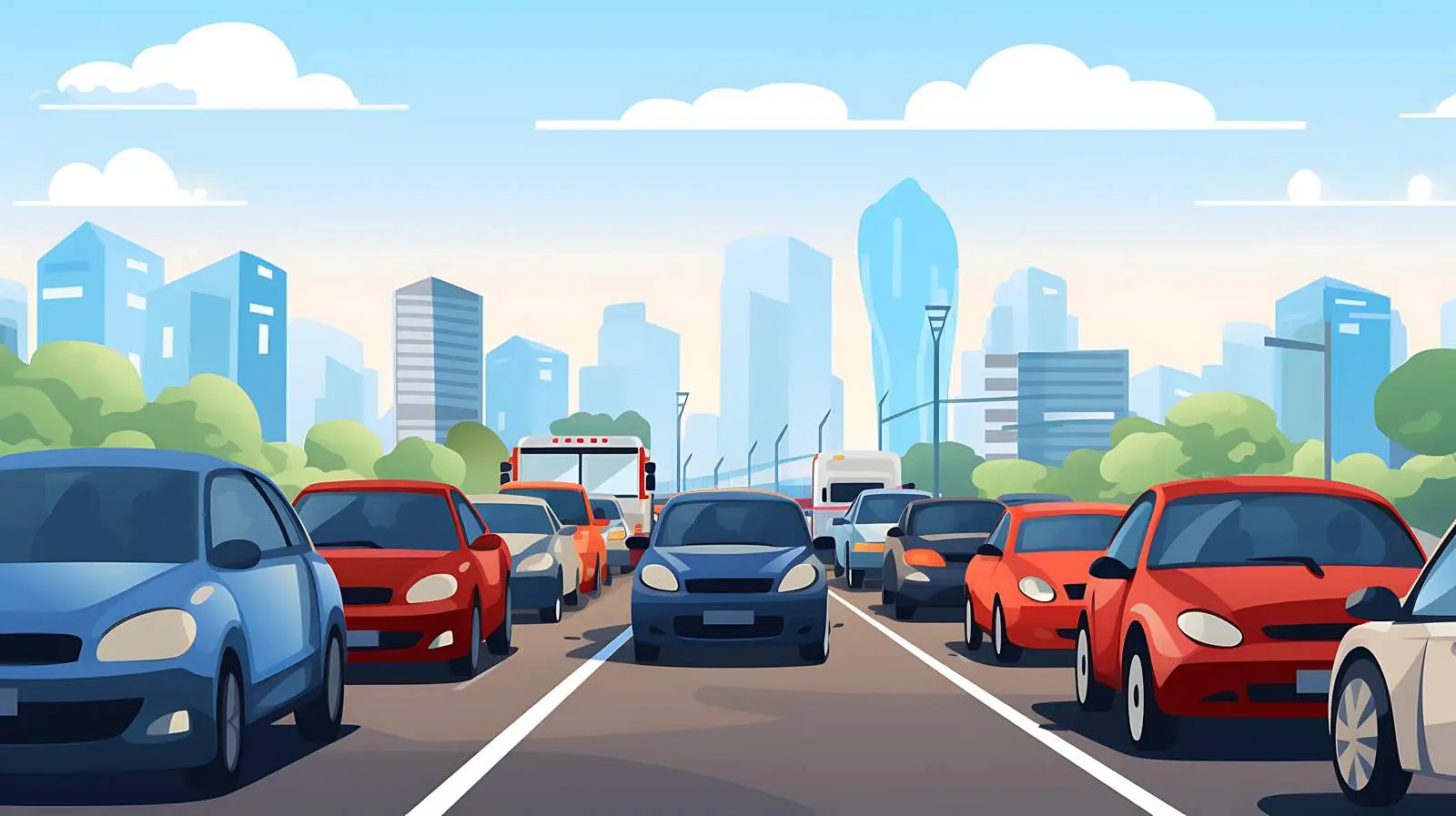 Urban Traffic Congestion — free download from Dotvec