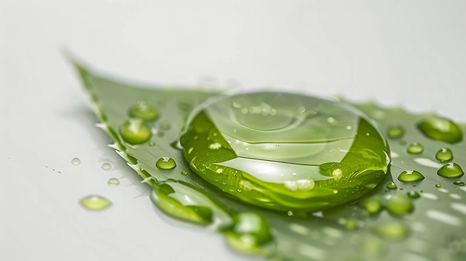 Close-up of Fresh Aloe Vera Juice — free download from Dotvec