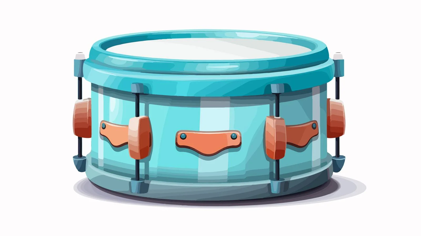 Premium Plastic Drum Toy — free download from Dotvec