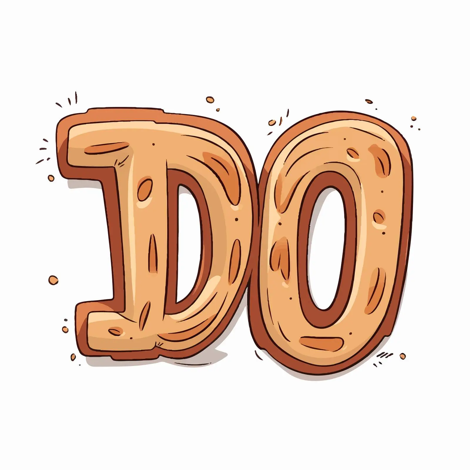 Cartoon Style Dry Cough Icon on White Background — free download from Dotvec