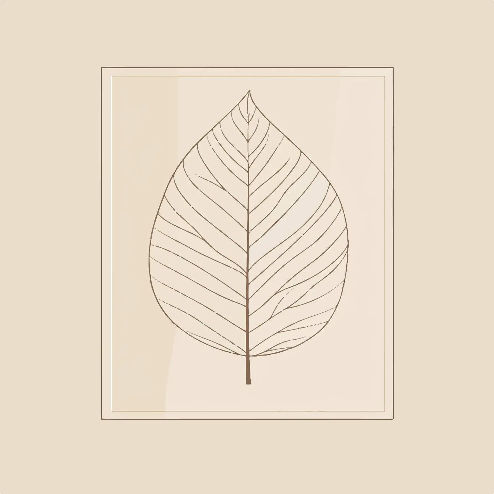 Flat Vector Illustration of Dry Leaf — free download from Dotvec